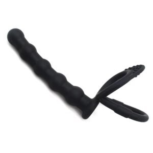 Cock Ring With Dual Penetration