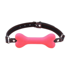 Textured Bone-Shaped Silicone Gag