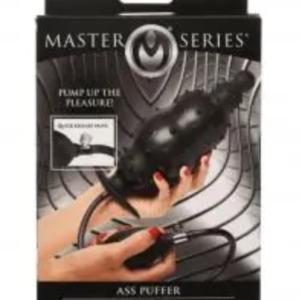 MASTER SERIES ASS PUFFER NUBBED INFLATABLE ANAL PLUG