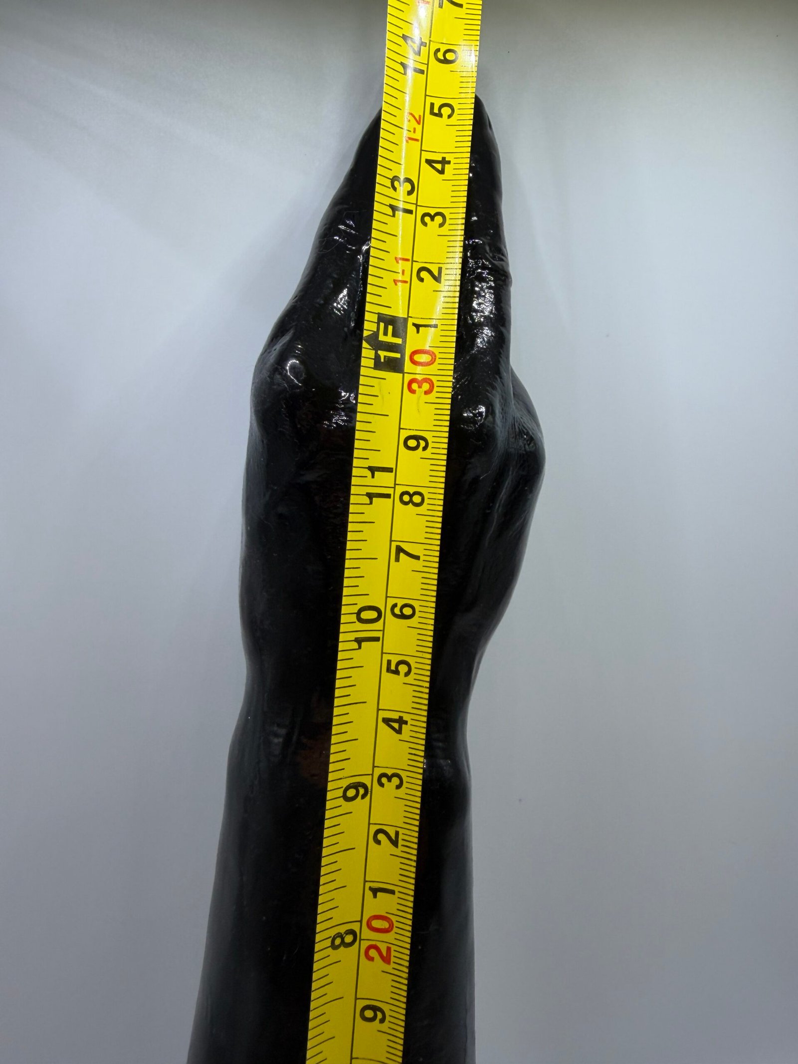 Realistic hand shaped dildo with strong suction cup base